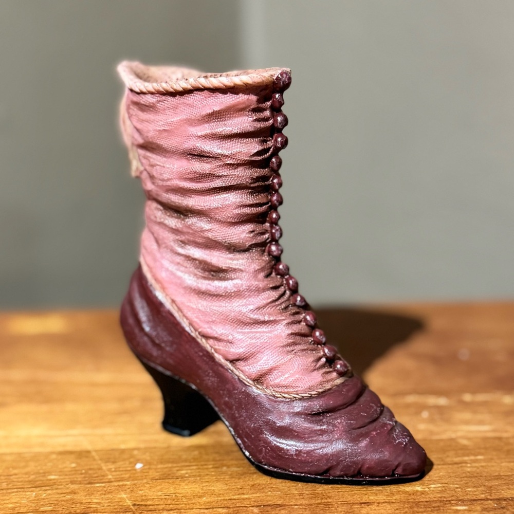 Vintage Victorian Miniature Boot